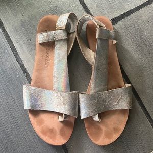 Rainbow Free People sandals
